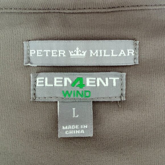 Peter Millar Element 4 Wind Block Golf Vest Mens L Casual Outdoors Beaver Creek - Picture 6 of 10